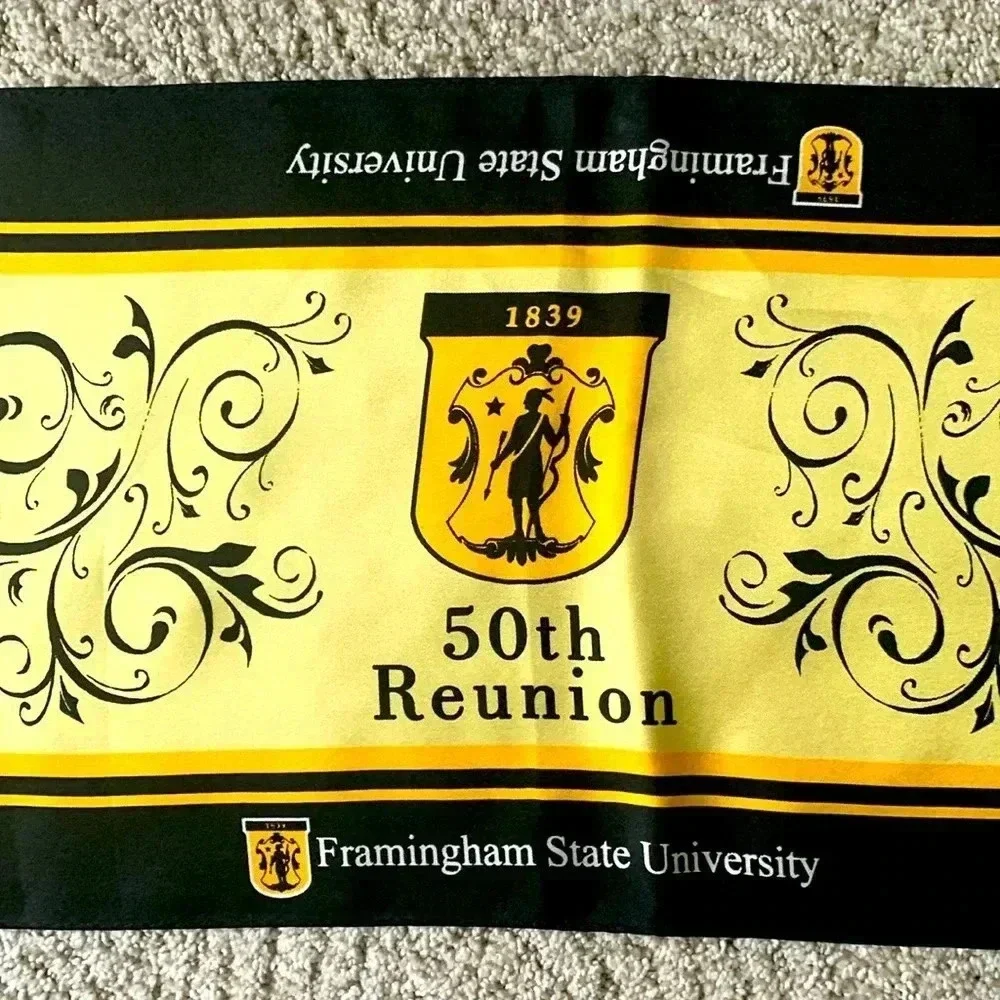 Framingham State University silk scarf